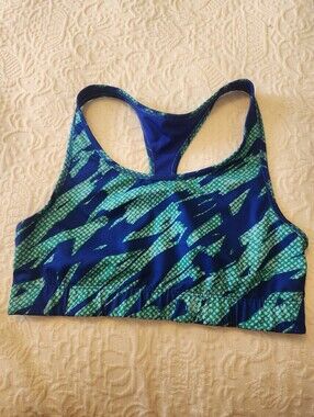Champion Women’s Blue & Teal Racerback Swim Top